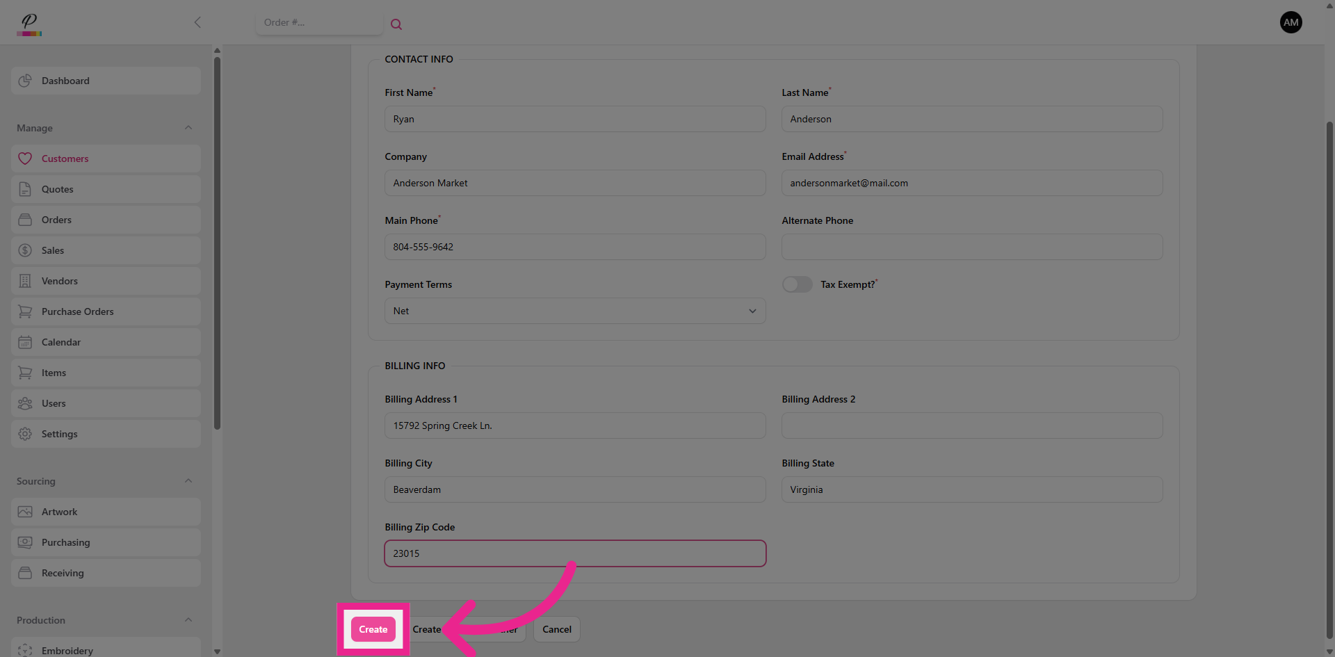 Step screenshot