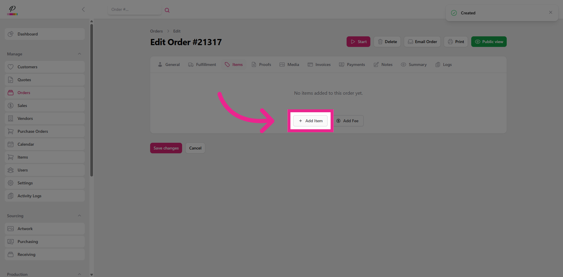 Step screenshot