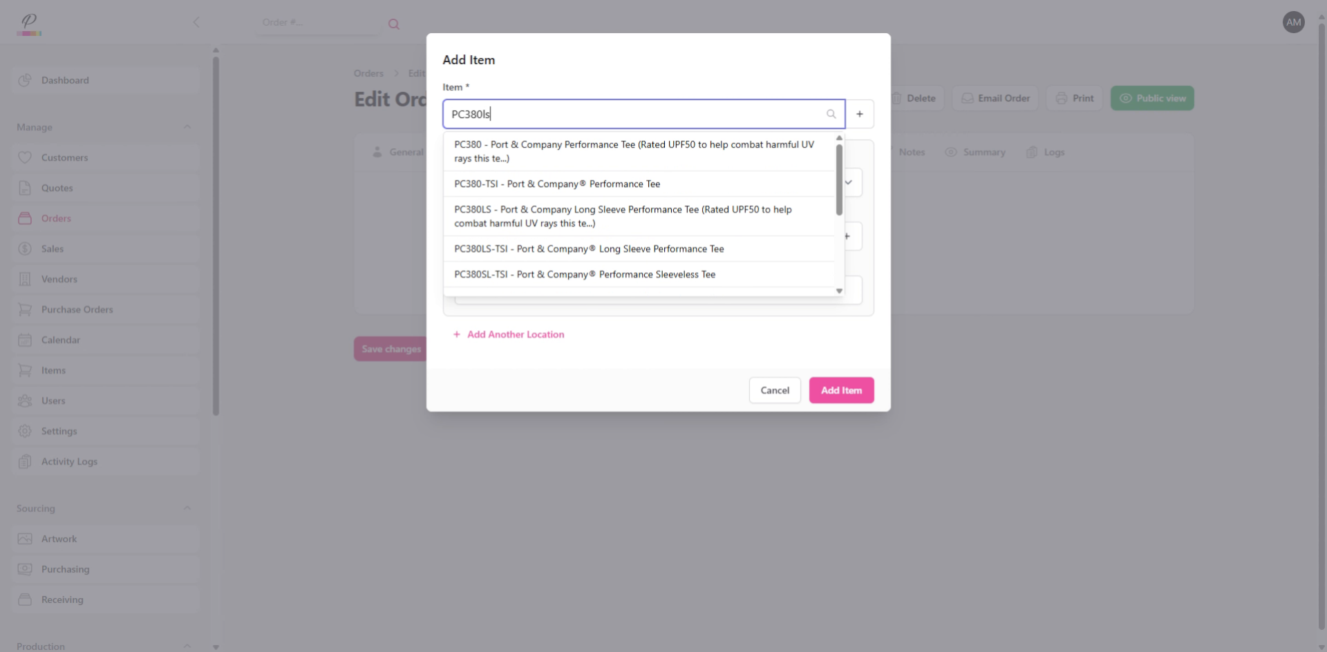 Step screenshot