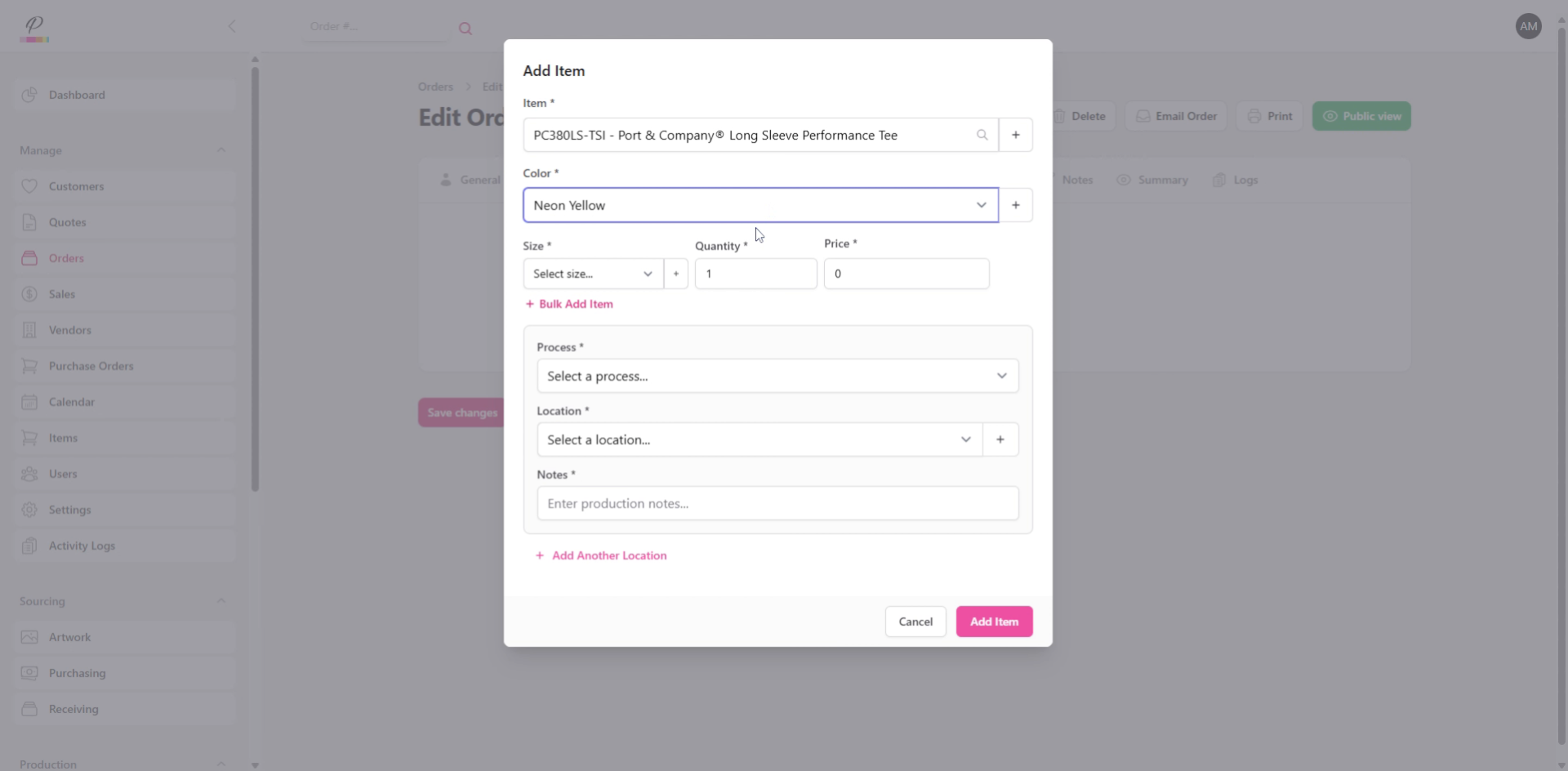 Step screenshot