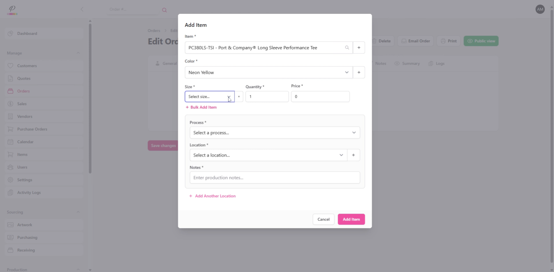 Step screenshot
