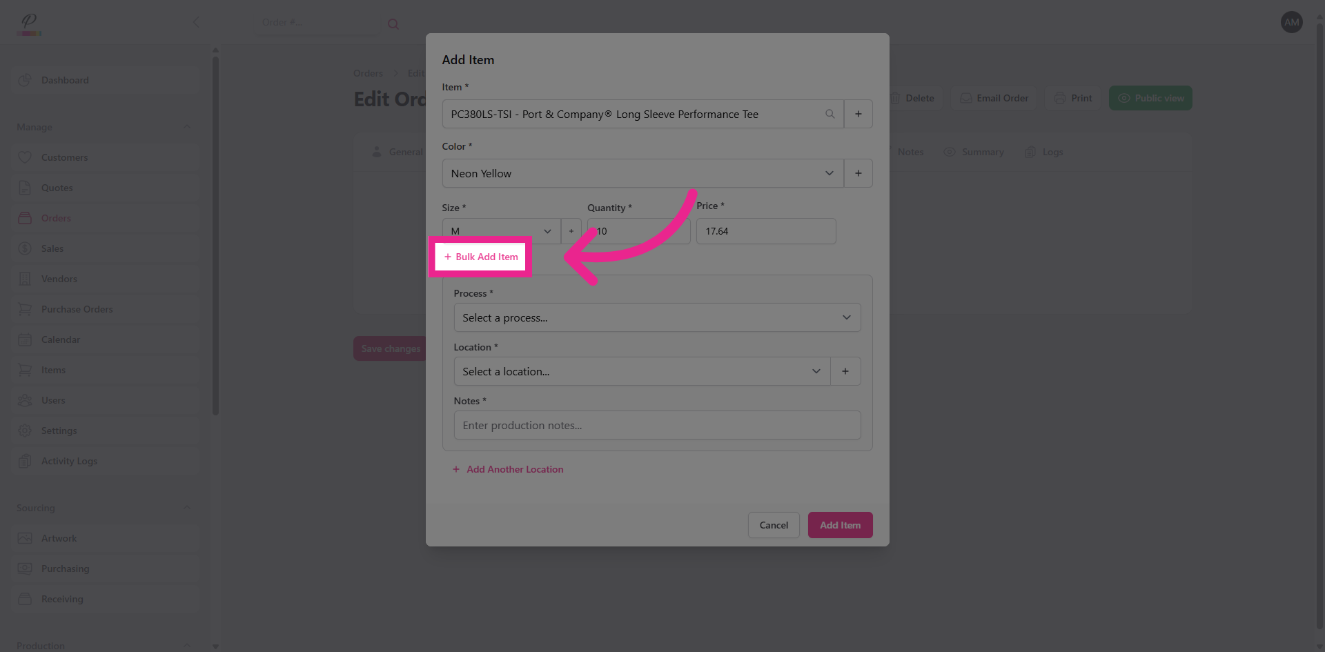 Step screenshot