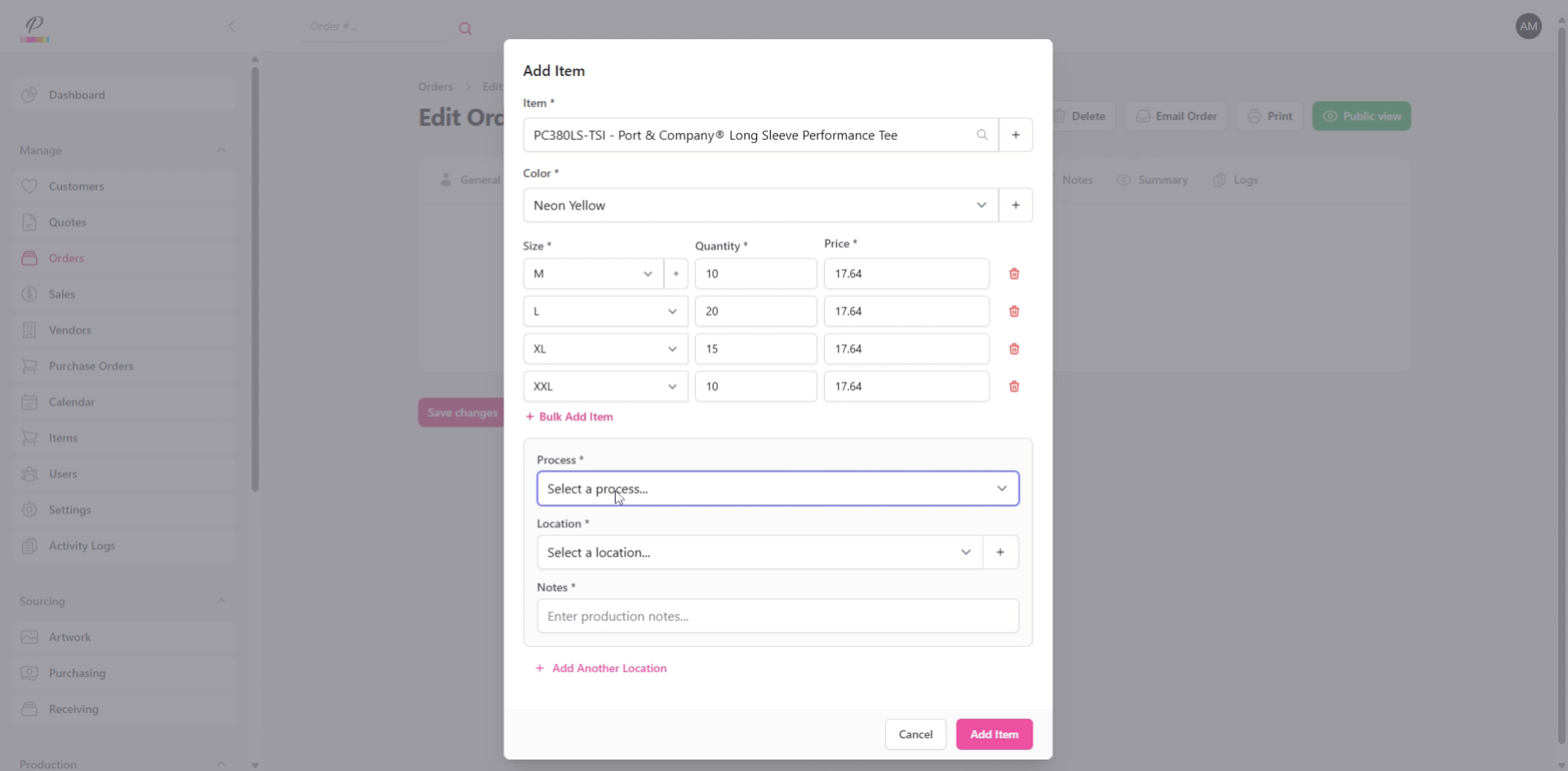 Step screenshot