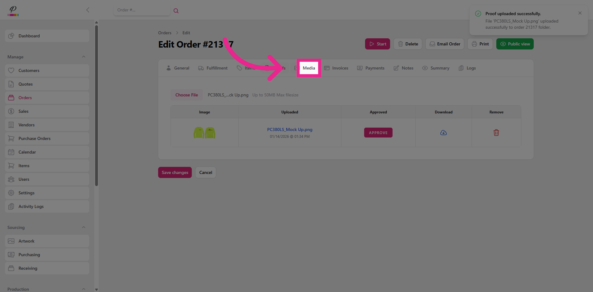 Step screenshot