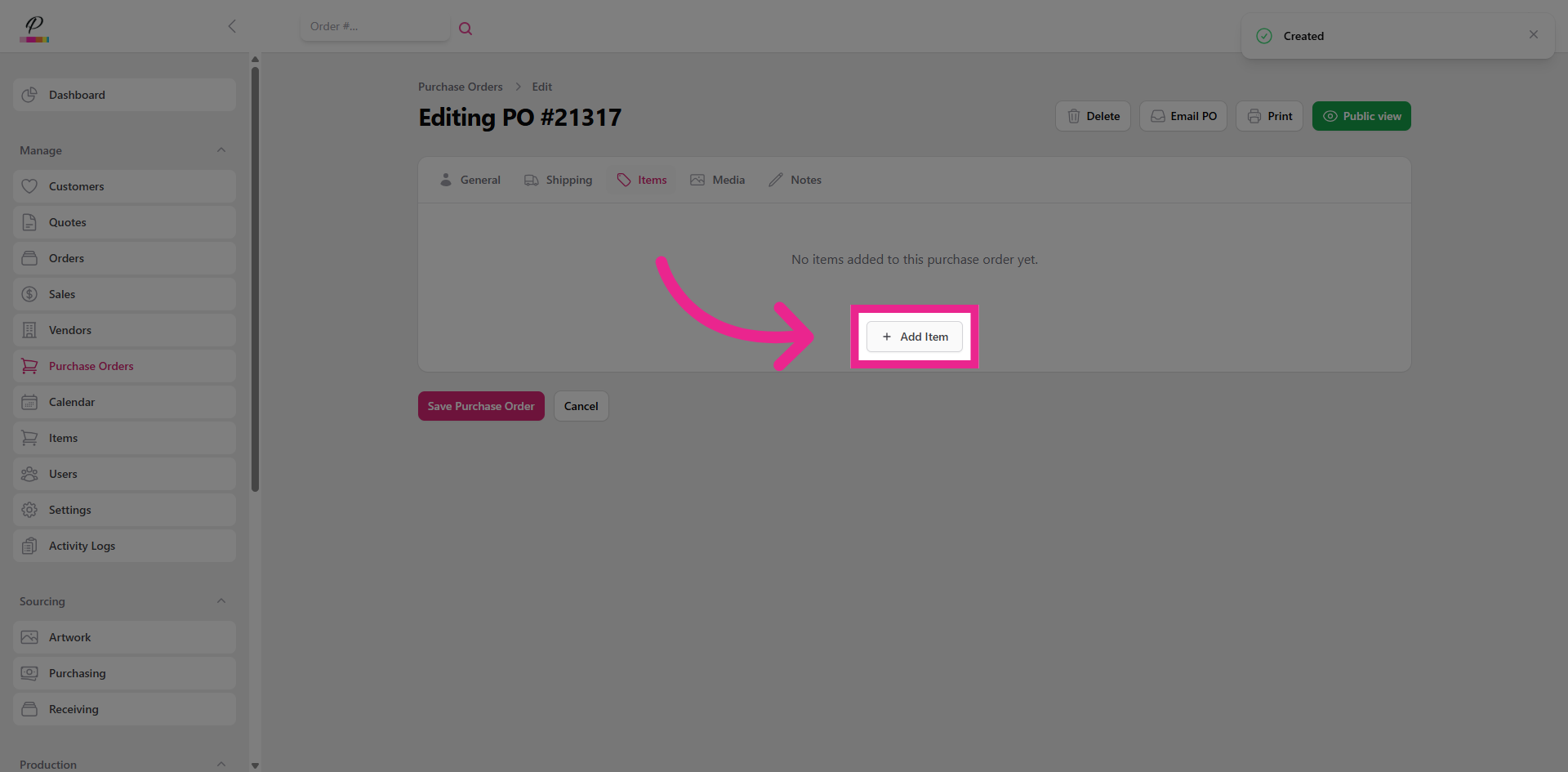 Step screenshot