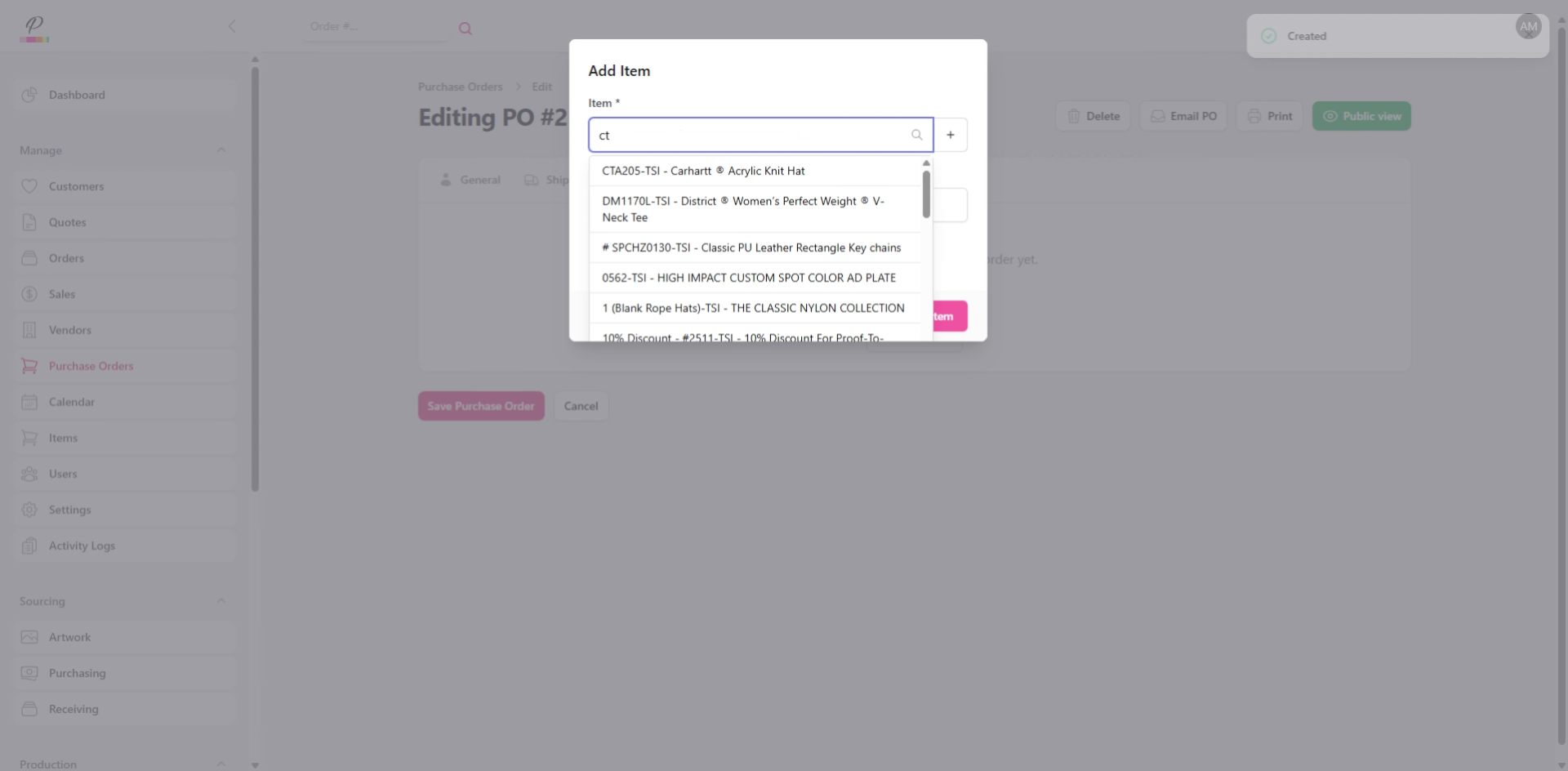 Step screenshot