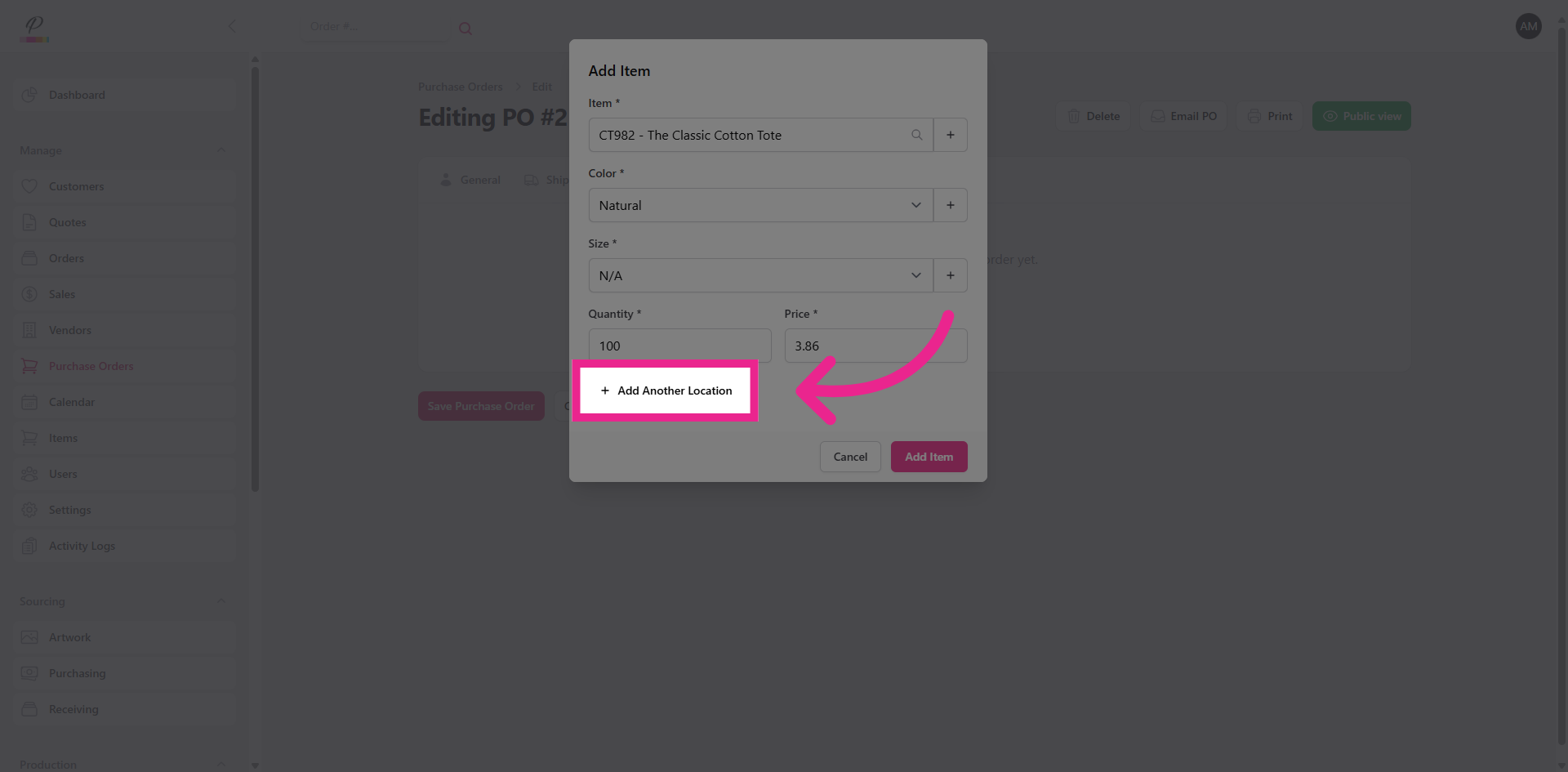 Step screenshot