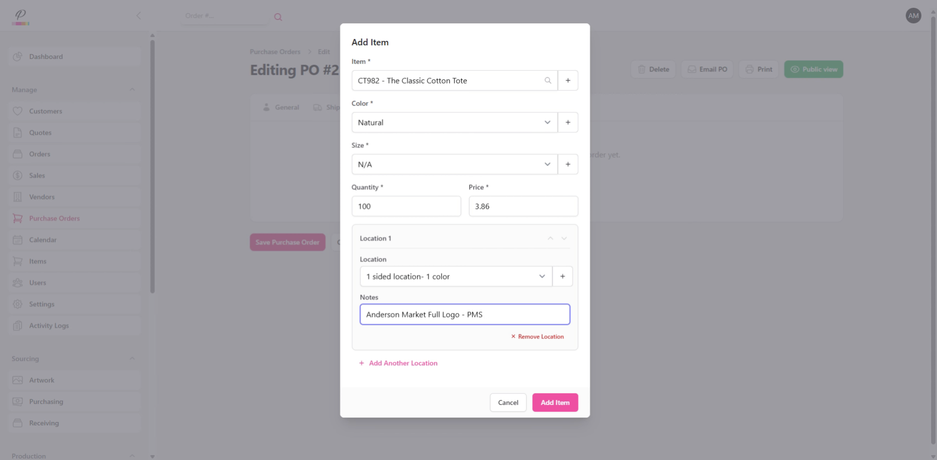 Step screenshot
