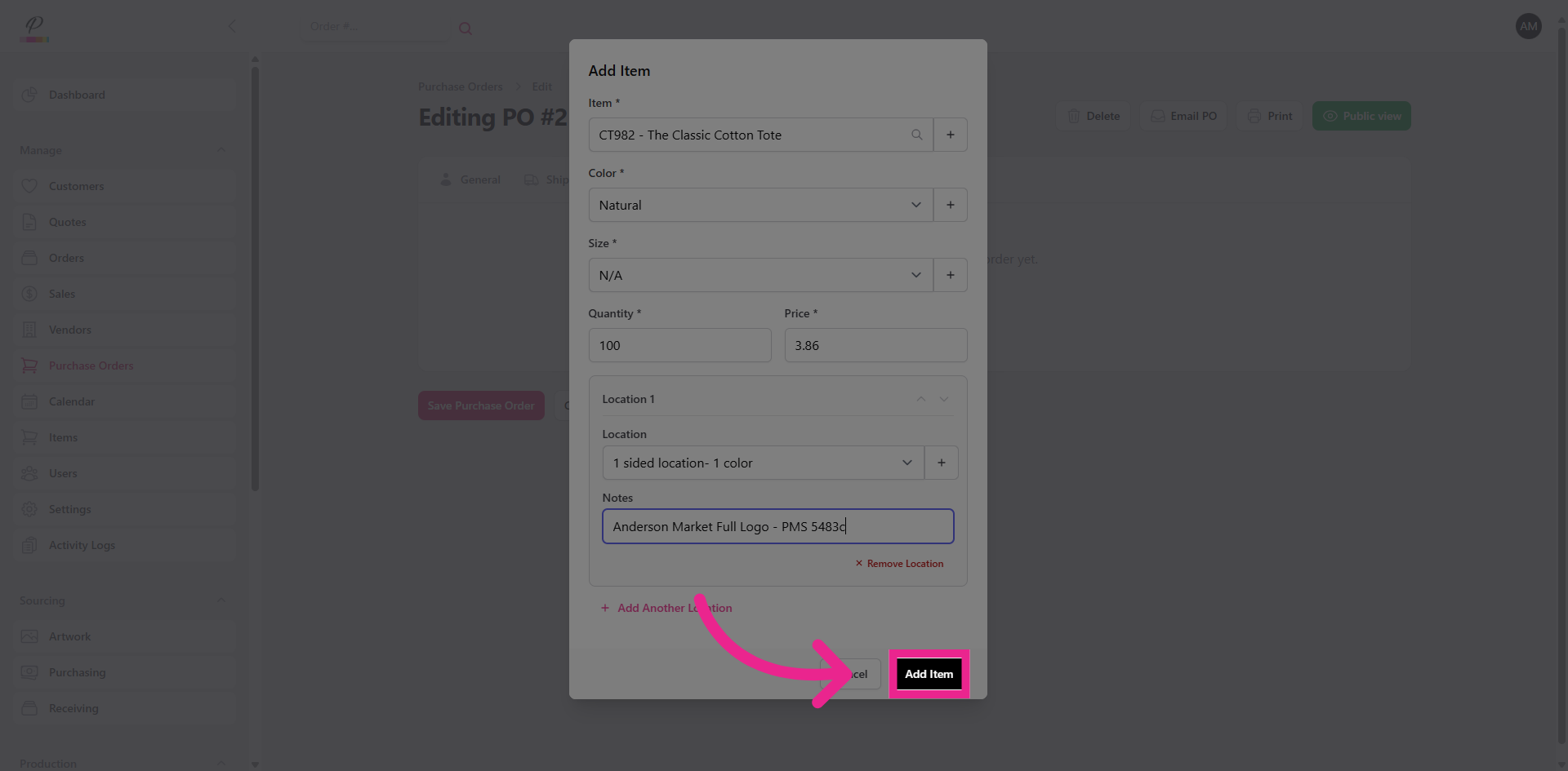 Step screenshot