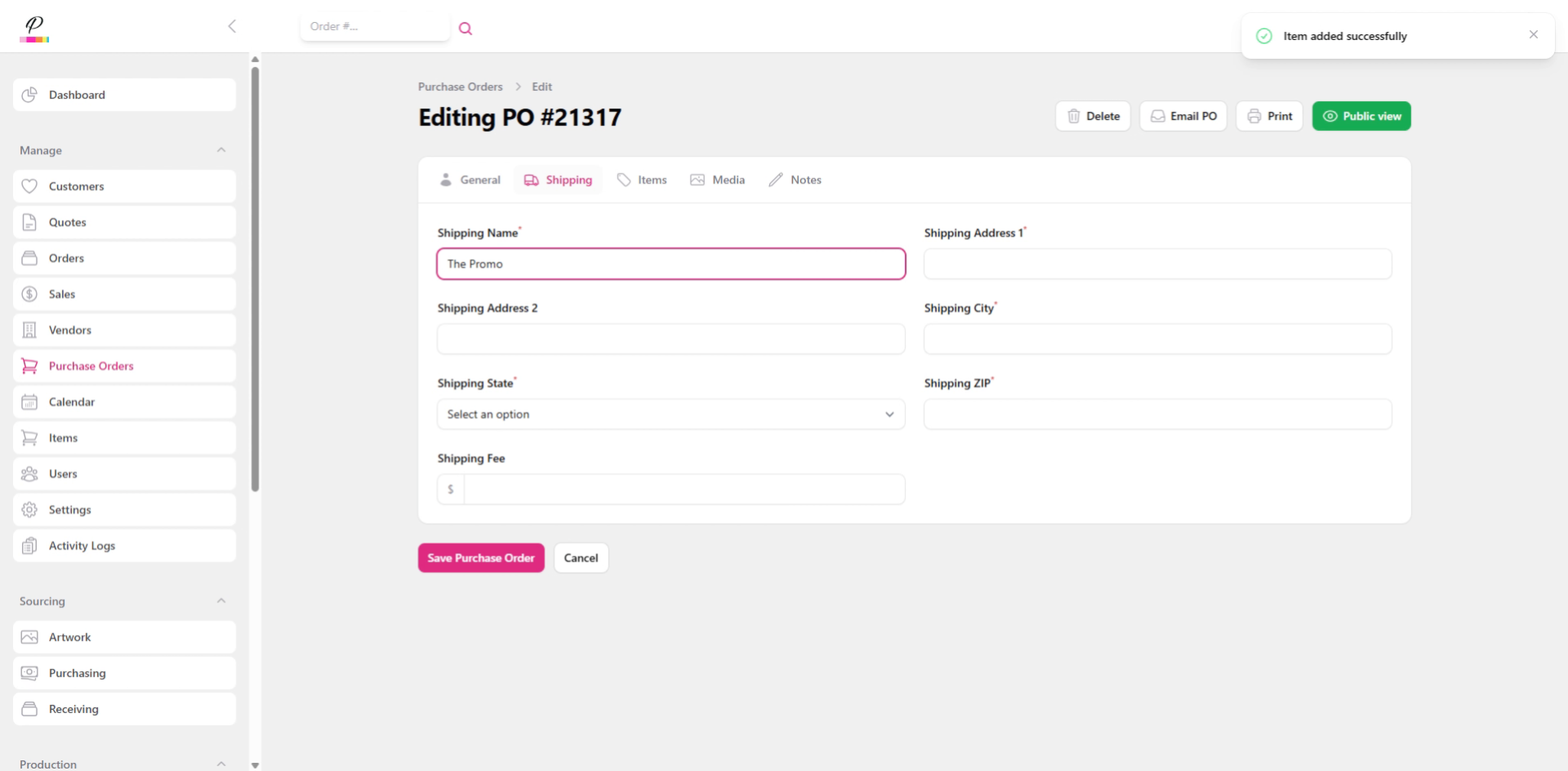 Step screenshot