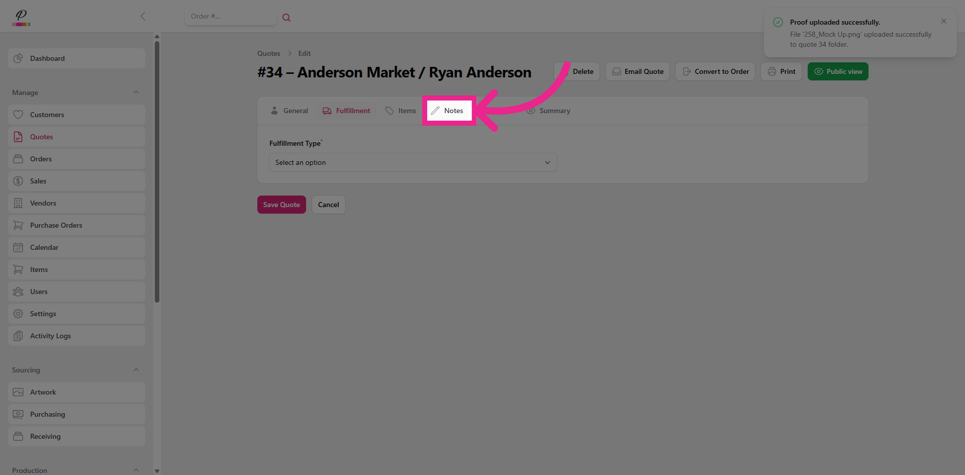 Step screenshot