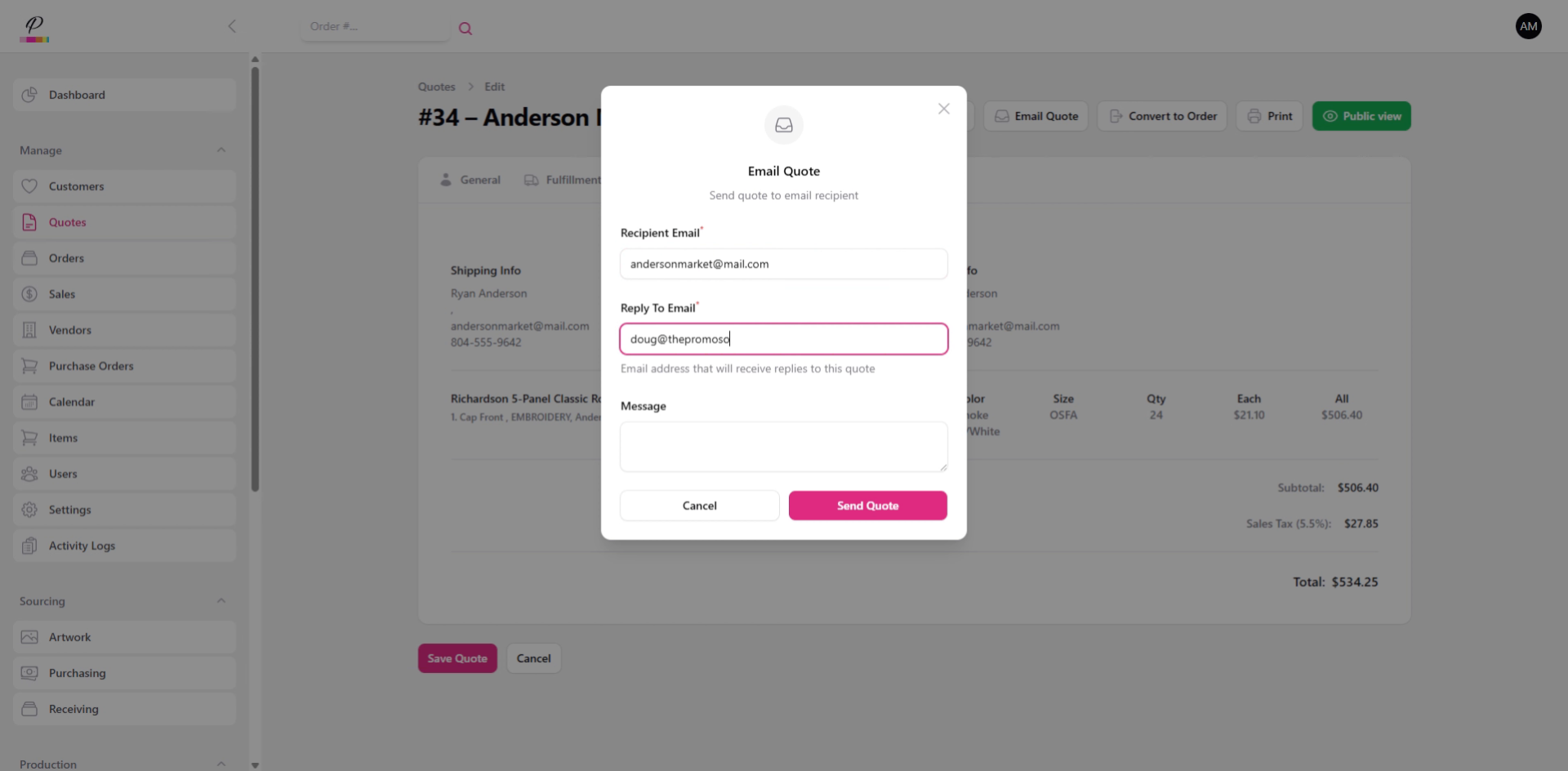 Step screenshot