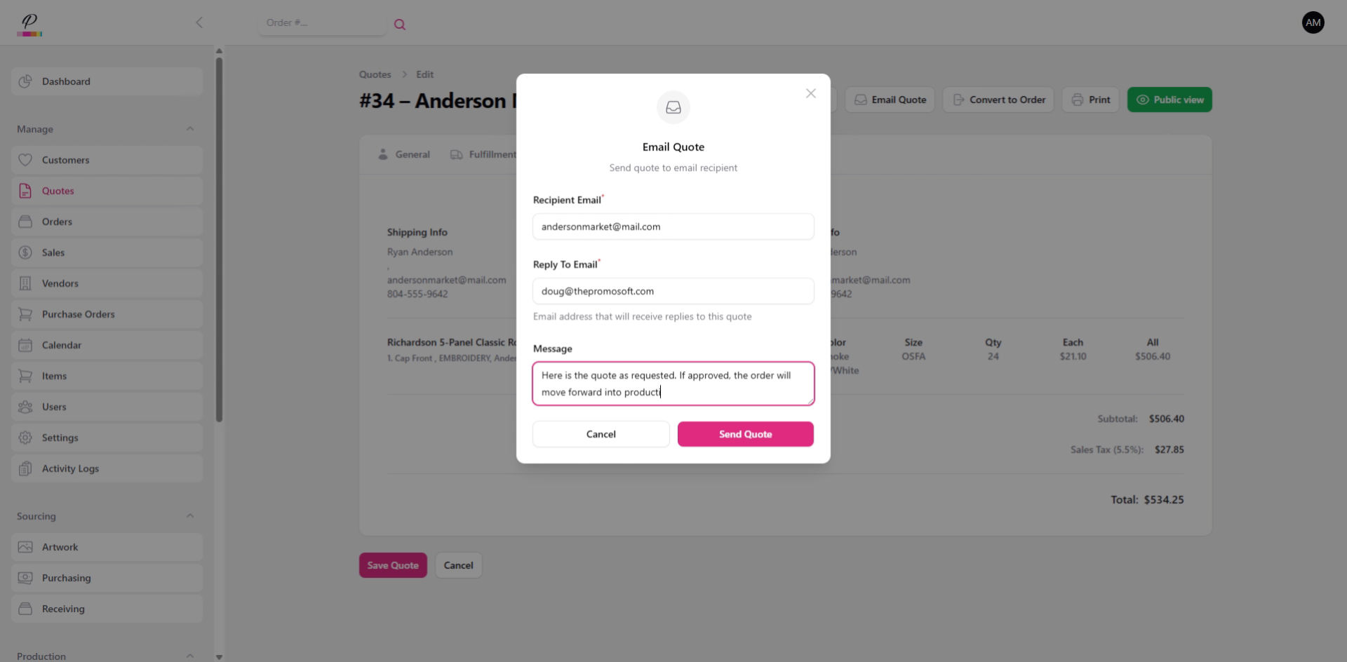 Step screenshot