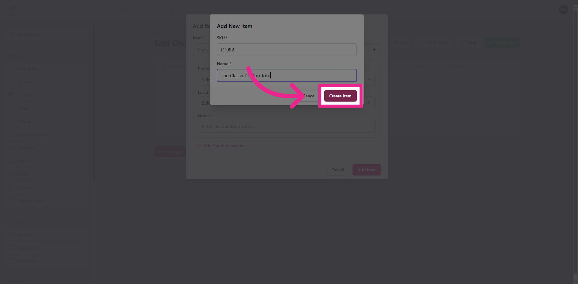 Step screenshot
