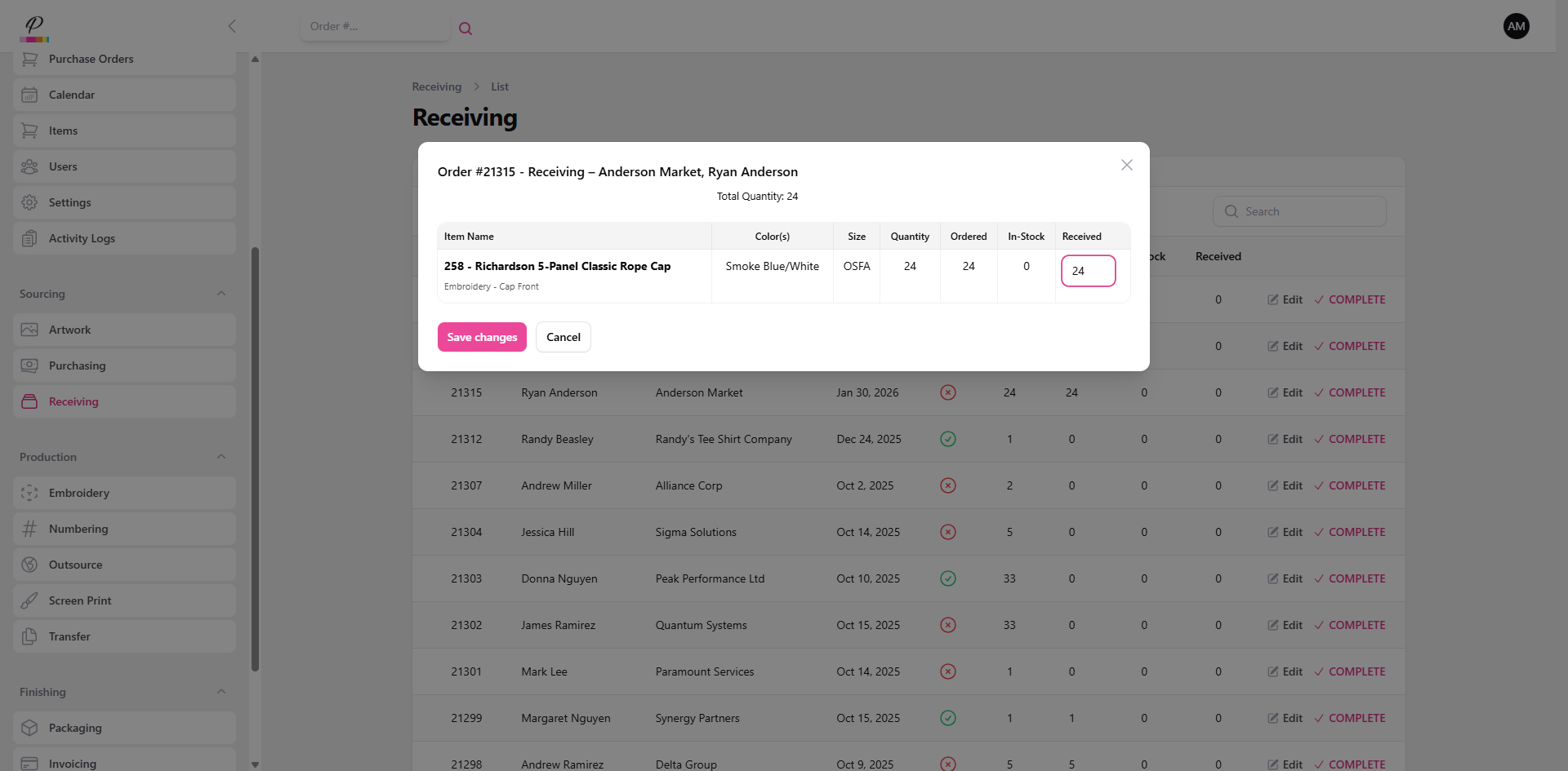 Step screenshot