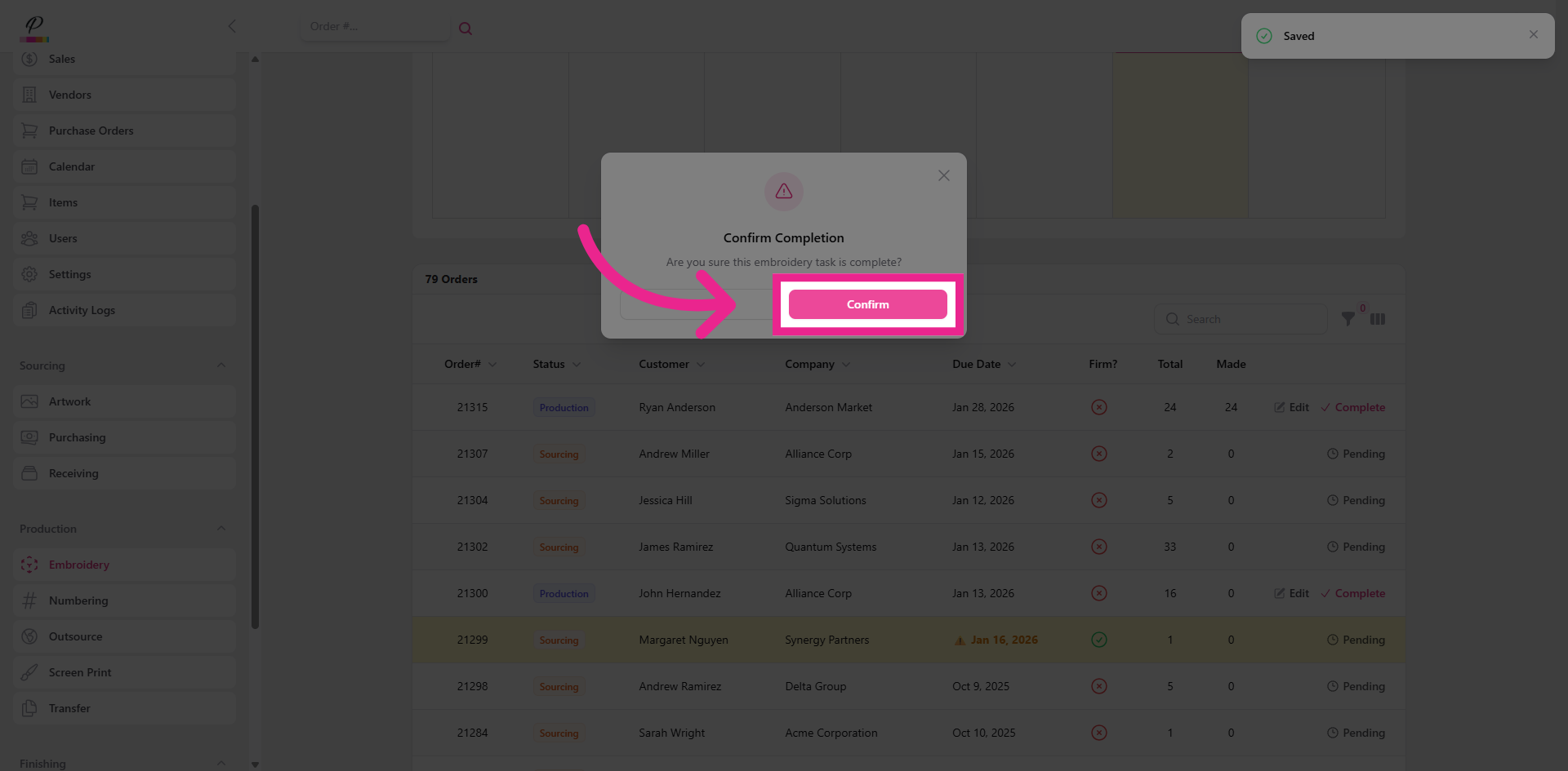 Step screenshot
