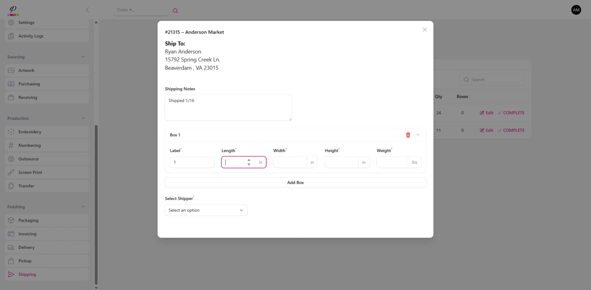 Step screenshot